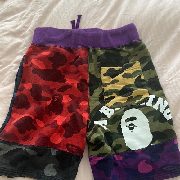 Bape shorts - size small. Lightly worn